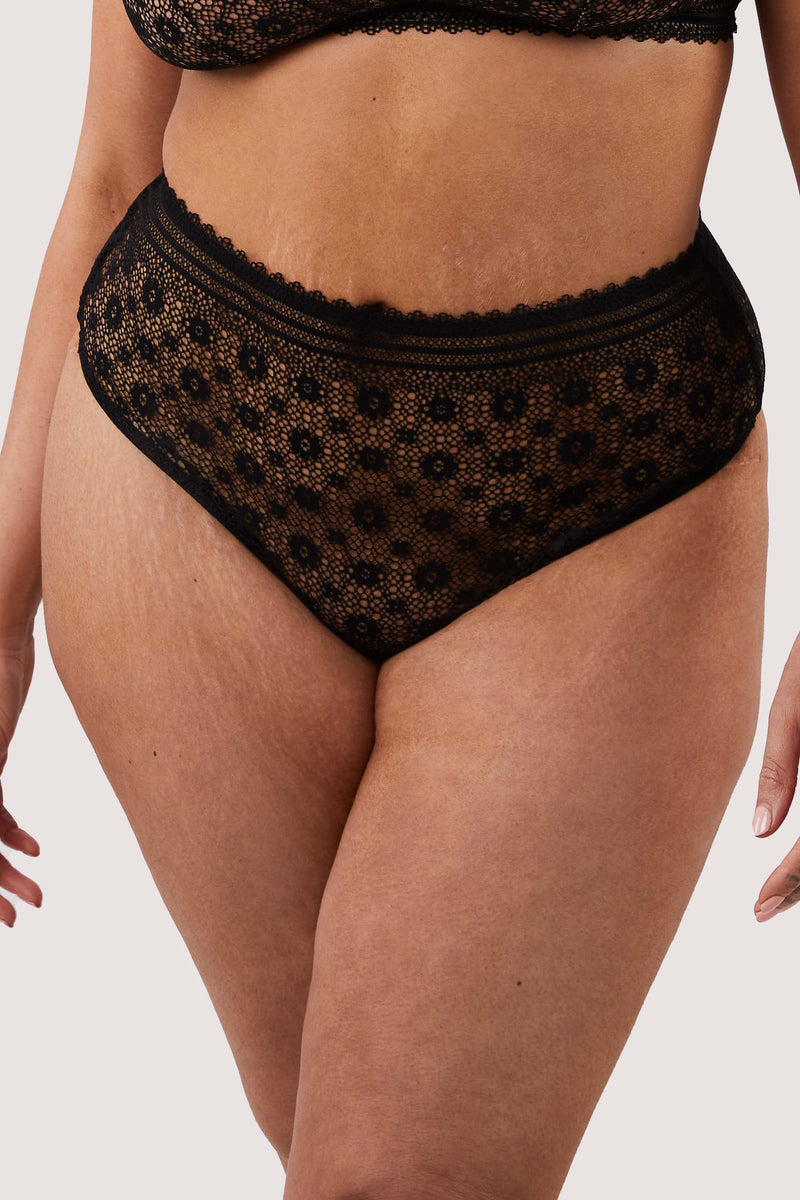 WKFIINM Pack 6 High Waisted Lace Thong for Women Algeria