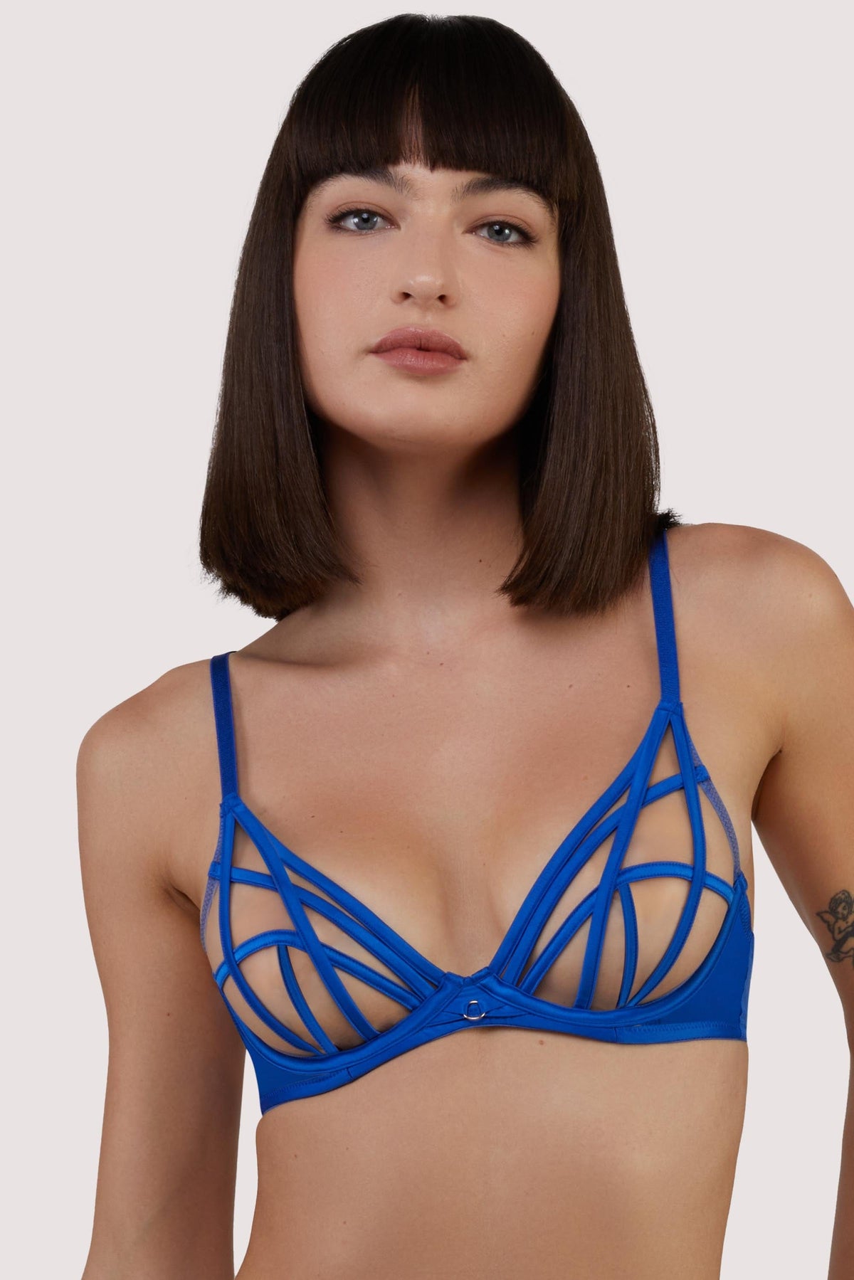 EVERYTHING MUST GO Stance TWISTED TRIANGLE SHEER - Bra - Women's - cobalt  blue - Private Sport Shop