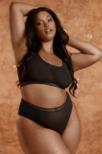 Meet Chelsea Black  Plus size lingerie store - SHOUTOUT HTX