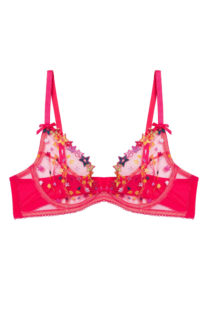 Buy VSTAR Women's Bra Dalia_B Cup_38_Flamingo Pink at
