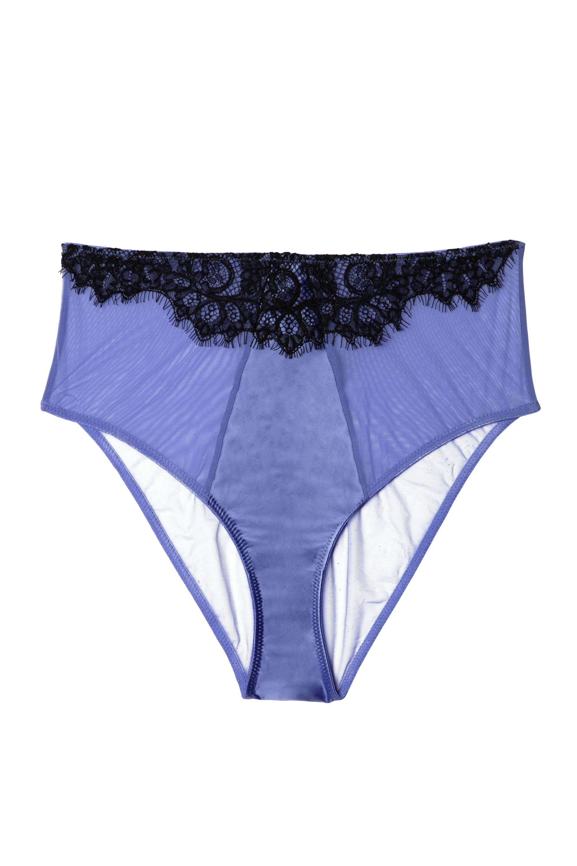 ONLY 3 Pack Lilac and Black Lace Briefs