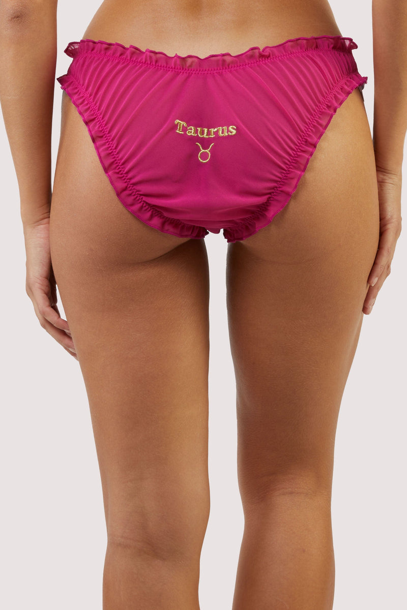 Taurus Chiffon Star Sign Knickers