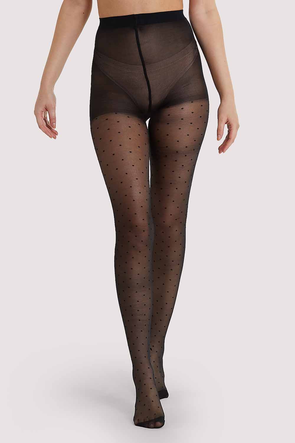 Kirsty black sheer leopard print tights – Glamify Famous For Loungewear