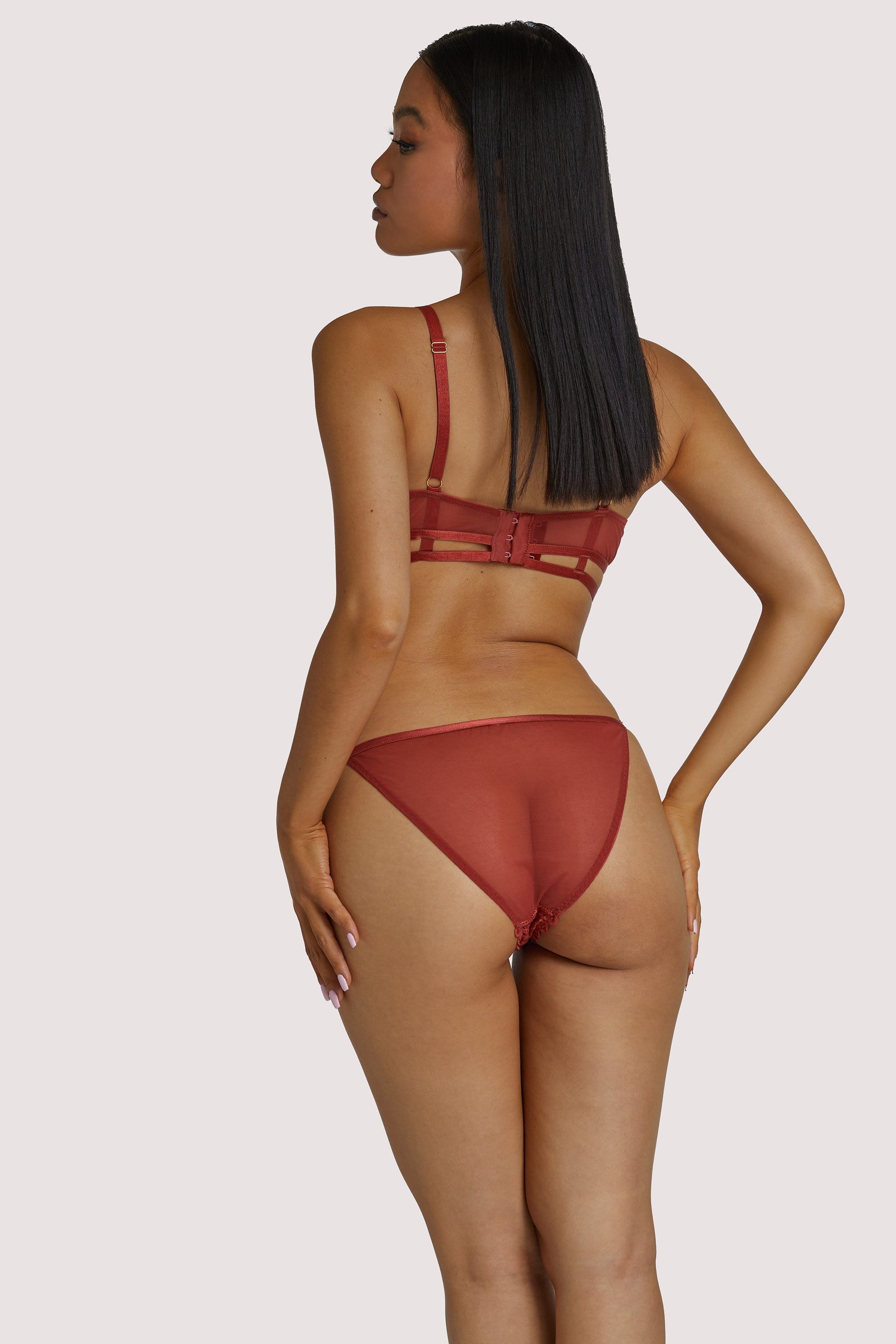 Ellie Rust Cut Out Brief