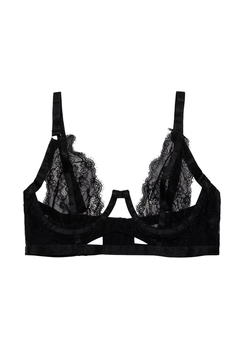 Renata Black Bra – Playful Promises